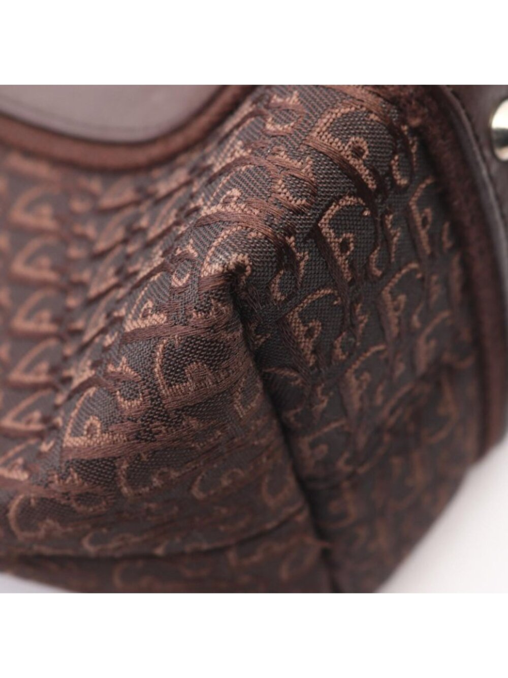 Dior Dio Tote tosnine Tobta Brown Canvas Leather - Picture 8 of 12